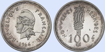 100 Francs I.E.O.M.